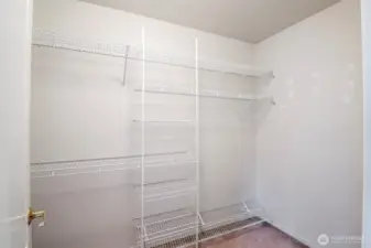 Not joking...HUGE walk-in closet