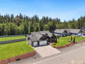 This home is wired to accept a full home generator. It also has a security system installed.