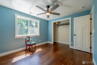 2nd Bedroom with remote fan/light