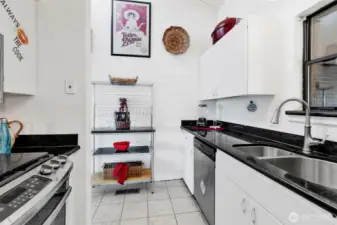 Kitchen looking south