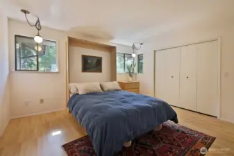 Primary bedroom. Sellers will be taking the murphy bed.