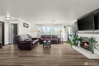 Living room from dining room