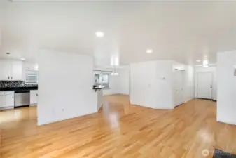 …Living Room with gas fireplace…