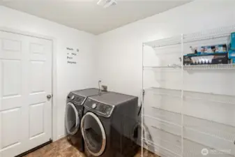 Laundry Room and spacious walking Pantry.