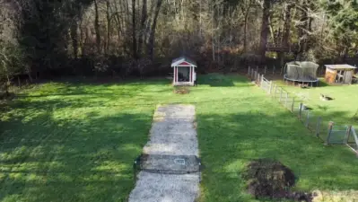 Driveway to 1709 Fir St