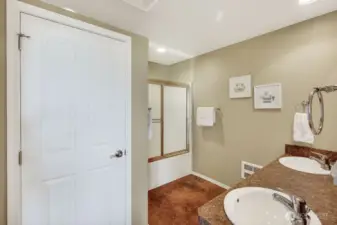 lower level full bath