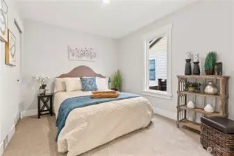 Primary Bedroom w/2 Separate Closets and En Suite Bath