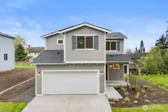 Photographs are for illustrative purposes only. Features, finishes, interior/exterior colors, landscaping and floorplan shown may vary from actual homes built.