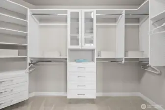 New closet organizers with tons of options for storage