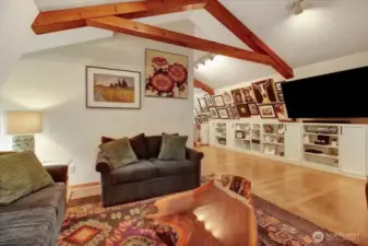 The living room