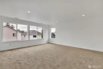The Primary Bedroom is honestly huge.