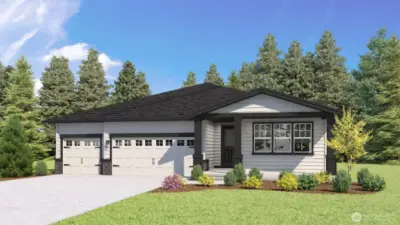 Photo rendering is representational. Actual home is under construction and finishes, elevation, and paint colors may vary. See site agent for details.