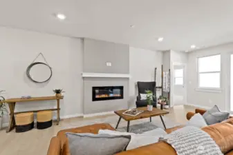 Photo rendering is representational. Actual home is under construction and finishes, elevation, and paint colors may vary. See site agent for details.