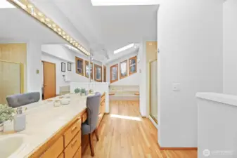 Owner's ensuite with space galore.
