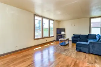 Original hardwoods in home