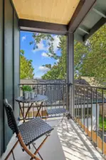 Private Balcony with views (Primary Suite)