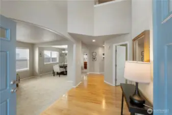 Beautiful open entry.