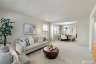 Formal living area w/ dining room. Great for entertaining!!
