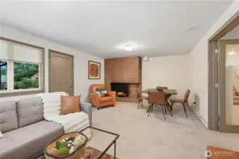 Bonus room on lower level for game or movie nights.