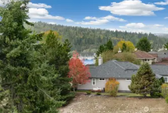 Enjoy picturesque views of Ludlow Bay right from your back deck.