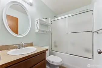 Full second bathroom!