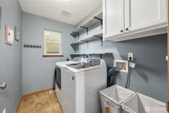 Dedicated Laundry Room!