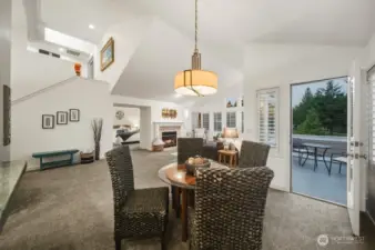 This captivating perspective invites you upstairs, unveiling a whole new level of charm and possibility.