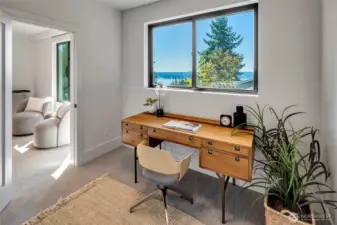 Great extra space off of the primary suite to use as an office, nursery, workout room or extra closet!