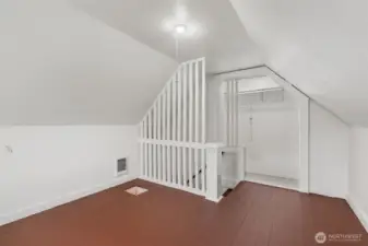 Upstairs bedroom