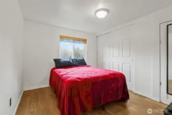 Bedroom with ensuite bath