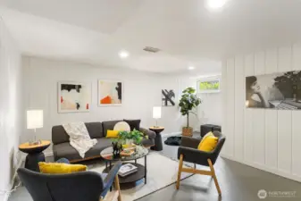 Lower level bedroom 4 is non conforming