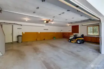 3 Car Garage with Shop Area