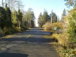 THIRD ST TO PARCEL ON RIGHT