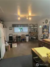 We are on the other side the house, just off the kitchen is a bonus/utility room. Lots of possibilities here.