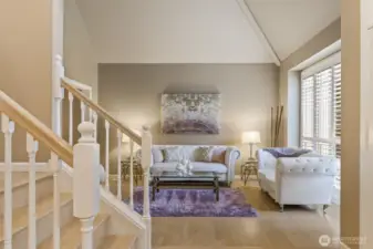 Hardwood floors throughout