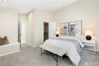 Brand new carpet throughout