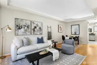 Spacious living room, perfect for entertaining