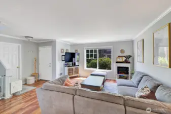 Entry and Living Room