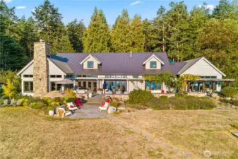 Home faces East for the most spectacular sunrises.