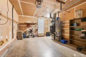 One-Car Garage with available washer/dryer hookup