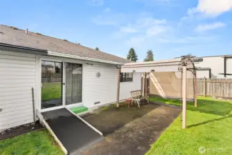 Ramp for easy access