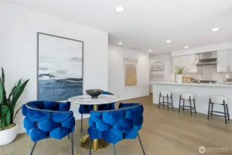 Step into modern luxury! Open, spacious & sun bathed rooms. A very happy home!