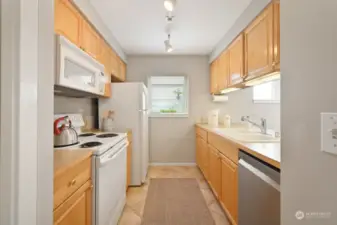 Convenient Galley Kitchen