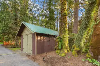 And a storage shed!