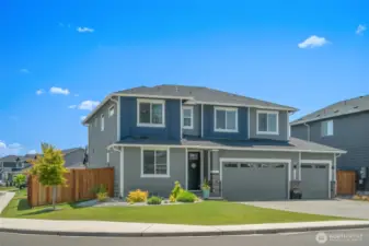 Beautiful corner lot location!