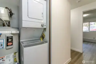 Brand New Washer and Dryer Stay