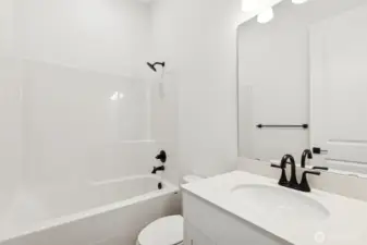 ***Actual Home *** Main bath off the front hall