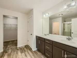 Photo is of the same model home in a different community