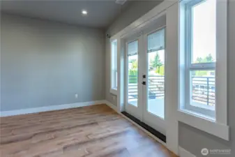 Primary balcony doors
