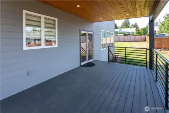 Covered patio